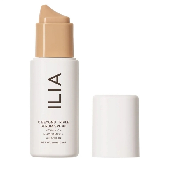 Ilia C Beyond Triple Serum Broad Spectrum SPF 40 Sunscreen Tone 1 - Picture 1 of 9